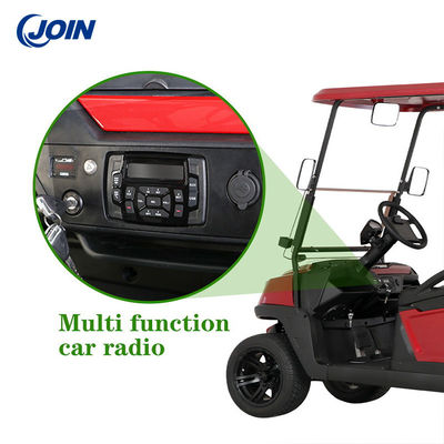 Wasserdichtes Golfmobil-Radiostereoauto-elektrisches Buggy-Schwarzes ODM