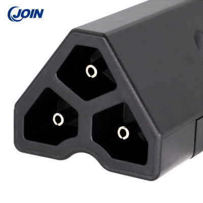Zusatz-Behälter 48V 3 Pin Charger Plug Triangle Handle des Golfmobil-0.2KG