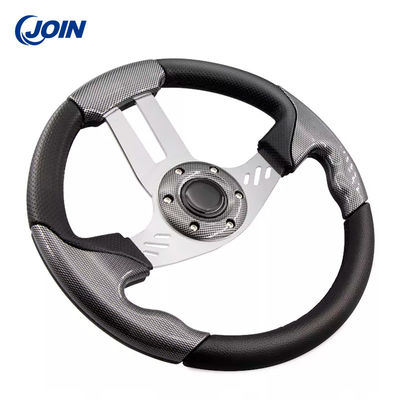 Universal-13 Zoll Lenkrad-Holz-Korn-Golfmobil PVC laufend