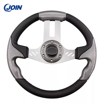 Universal-13 Zoll Lenkrad-Holz-Korn-Golfmobil PVC laufend