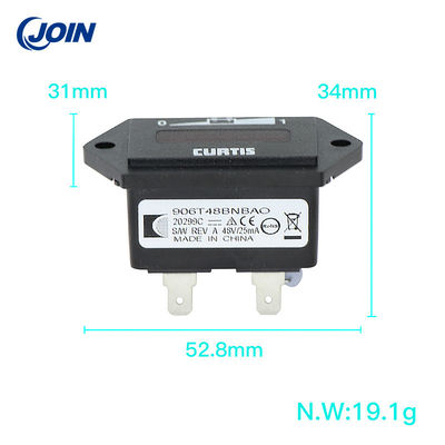Curtis 48 Volt-Lithium-Batterie-Indikatorgolfmobil-Batterieindikator