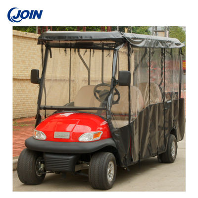 Wasserdichte Golfmobil-Einschließungs-elektrische 4+2 Golf-Buggy-Regenhaube