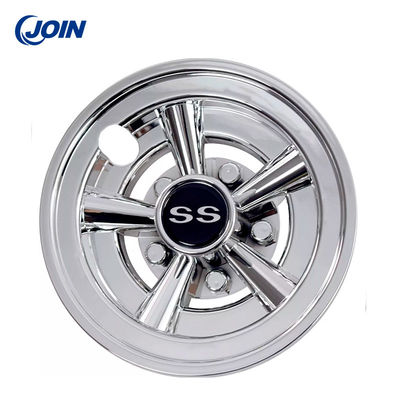 8&quot; SS-Golfmobil-Räder und Reifen-Naben-Kappen elektrisches verwanztes Chrome