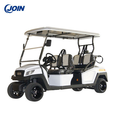 2-Sitze- Golfmobil-zweifarbige elektrische kundenspezifische Golf-Sitze ODM für Besichtigungsbusse