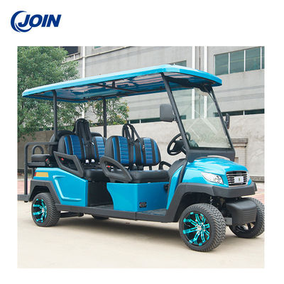 Kundenspezifisches Sitzer-Golfmobil-Leder des Golf-Buggy-4 mit Seat-Kissen