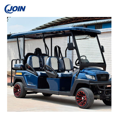 Buggy-elektrisches kundenspezifisches Golfmobil-Seat-zweifarbiges Schwarzes und blau