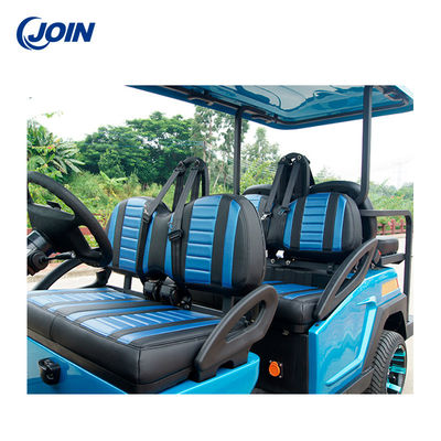 2-Sitze- Golfmobil-zweifarbige elektrische kundenspezifische Golf-Sitze ODM für Besichtigungsbusse
